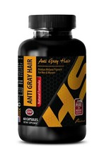 Horsetail Restores color - NATURAL ANTI GRAY HAIR 1350mg - 1 Bottle 60 Capsules