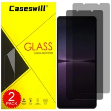 For Sony Xperia 1 5 10 VII VI V IV III Tempered Glass Privacy Screen Protector