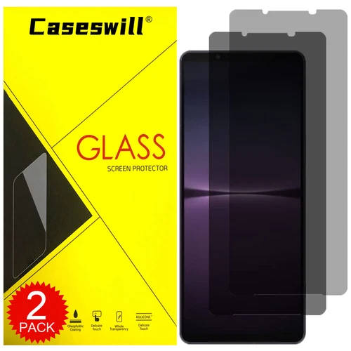 For Sony Xperia 1 5 10 VIII VII VI V IV Tempered Glass Privacy Screen Protector