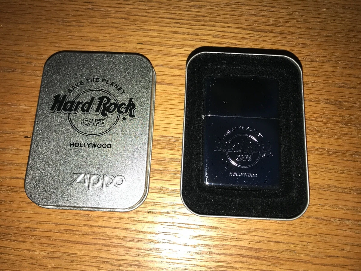 Hard Rock Cafe Zippo Hollywood Sealed with Original Box New | eBay