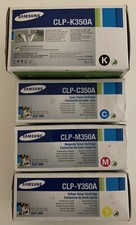 4x original samsung CLP-350 CLP-K350A CLP-C350A CLP-M350A CLP-Y350A CLP 350 351