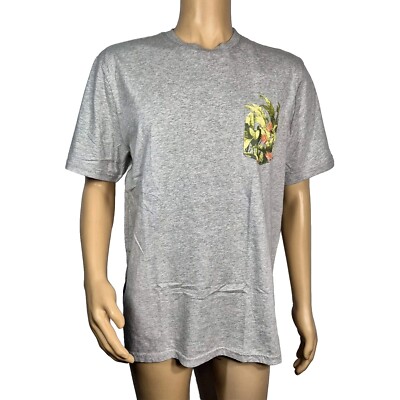 Tommy Bahama Men's  Size L Graphic T-Shirt Pocket Of Paradise Gray Heather 10