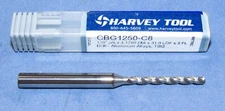 HARVEY TOOL carbide 3 flute drill 3.175mm (1/8) Dia. x 1.220" Flute Length