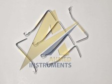 Aufricht Retrattore Nasale Walter Blunt Care Strumenti Nasali 6 Pezzi con Oro