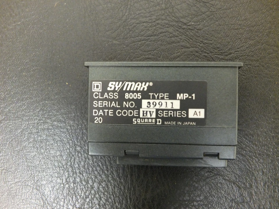 PAQUETE DE MEMORIA CUADRADO D SY/MAX CLASE 8005 TIPO MP-1 SERIE A1 1K Foto 2 de 4