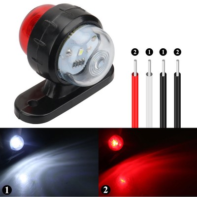 Position Lights Lights LED Car Marker Trailer Truck Passenger 12V-24V White Red