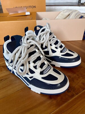 Louis Vuitton LV Skate marine blau Gr.7 41,5 neu