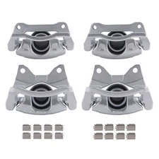 4x Front/Rear Driver/Passenger Disc Brake Calipers for Jeep Wrangler 2007-2017