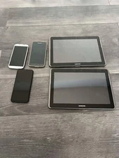 Lot of Samsung Galaxy Devices Cell Phone Tablets For Repair or Parts Only
