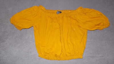 Primark Shirt Kurzshirt Top Bluse Gr.42 Baumwolle 100%