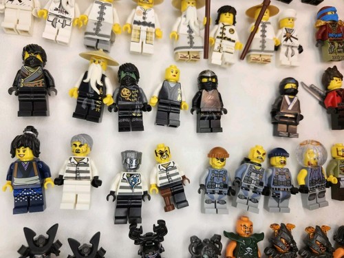 Big Ninjago Lego Figure Minifig Minifigure Lot Of 90+ And Weapons Accessories - Picture 12 of 24