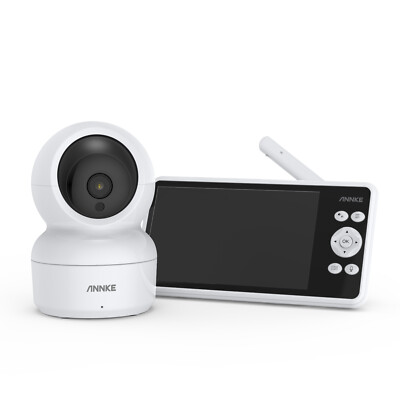 ANNKE 720P WLAN Audio Überwachungskamera 5''LCD Babymonitor Smart Autotracking 