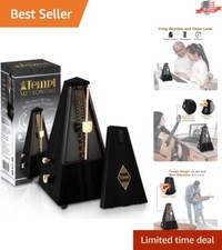 Elegant Mechanical Metronome for Musicians - Accurate Timing, Compact Design