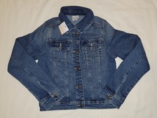 NWT Jumping Beans Long Sleeve Snap Closure Size 10 Blue Denim Jacket