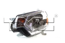 TYC NSF Left Side Halogen Headlight Assy For Toyota Tacoma 2012-2015 Models