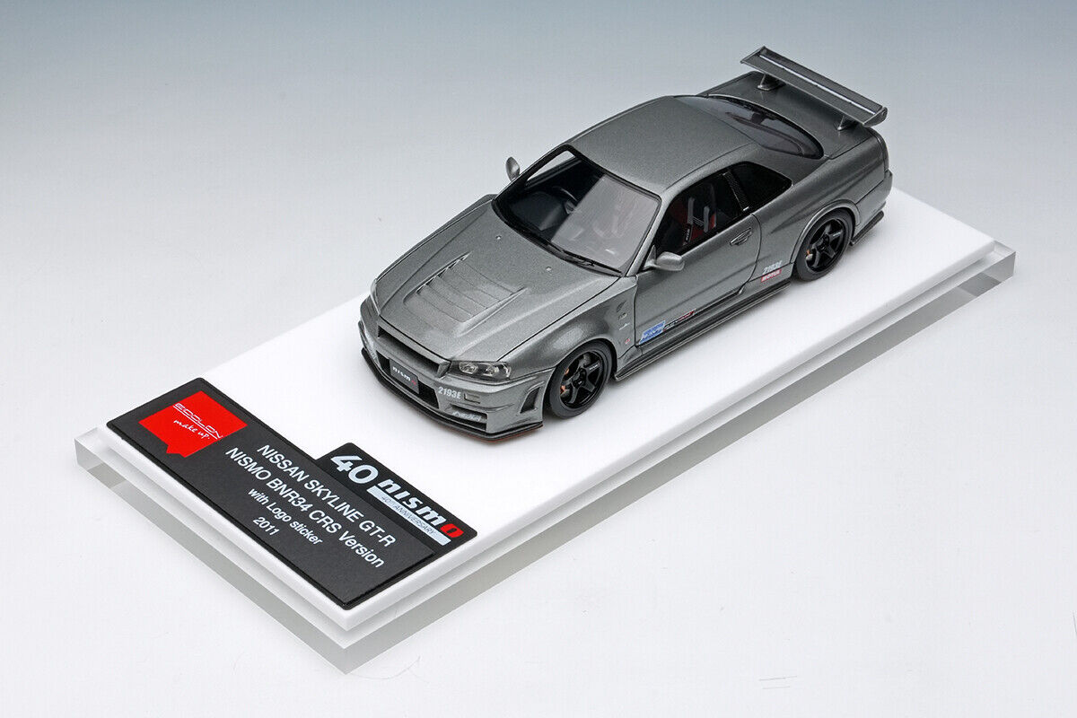 Make Up EM422A 1/43 NISSAN SKYLINE GT-R NISMO BNR34 CRS Version w/ logo EIDOLON Make Up EM422A 1/43 NISSAN SKYLINE GT-R NISMO BNR34 CRS Version w/ logo EIDOLON