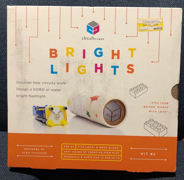 circuit cubes bright lights