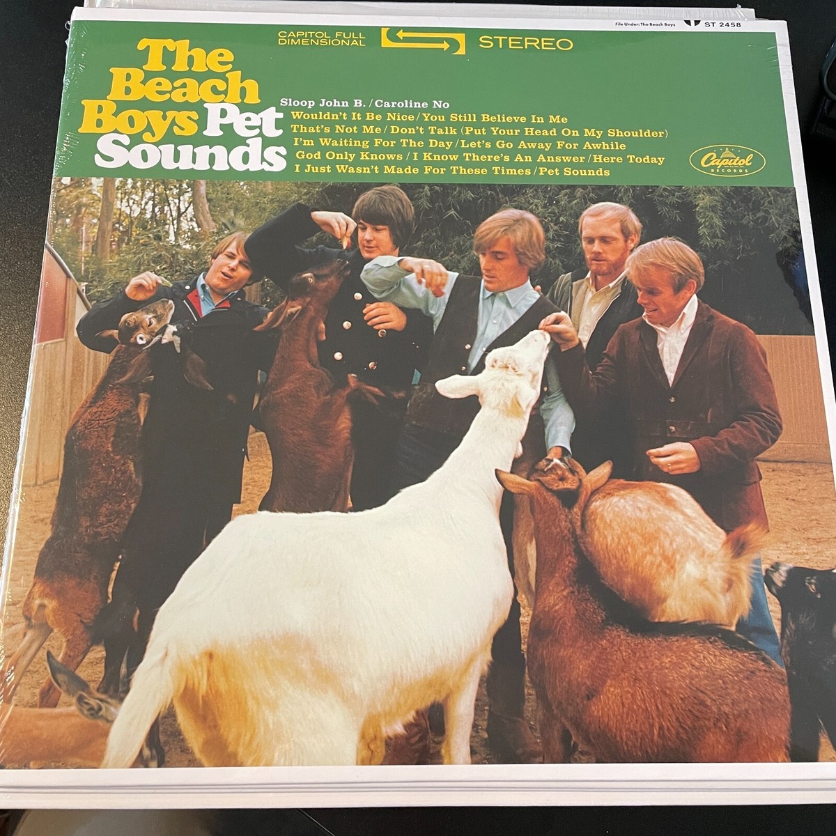 The Beach Boys, Pet Sounds, LIMITED ED. #'D Yellow/Green