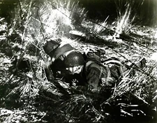 ALLAN LADD PARATROOPER  8X10  PHOTO K3786