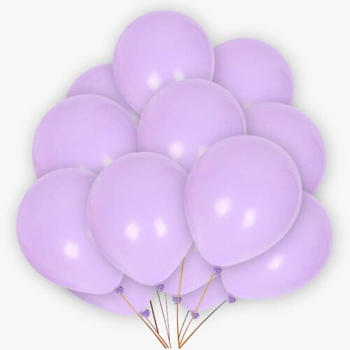 100 X Latex PASTEL BALOON BALLONS helium BALLOONS Quality Party Birthday Wedding - Picture 3 of 42