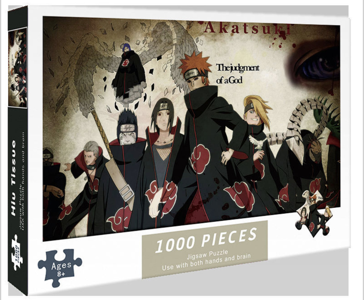 PUZZLE Naruto 1000 elements : : Leksaker