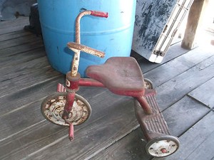 vintage western flyer tricycle
