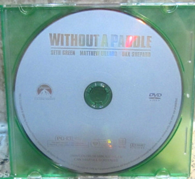 Without a Paddle DVD Full Screen Edition- DISC & SLIMCASE ONLY-Resurfaced Disc