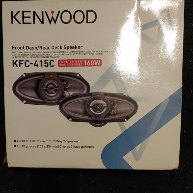 kenwood 4x10 speakers