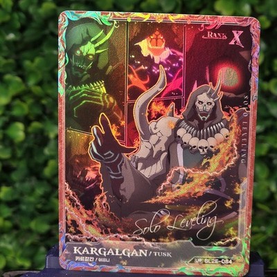 Kargalgan/Tusk SLE2-084 UR Solo Leveling Karte - Mapniverse - Authentic