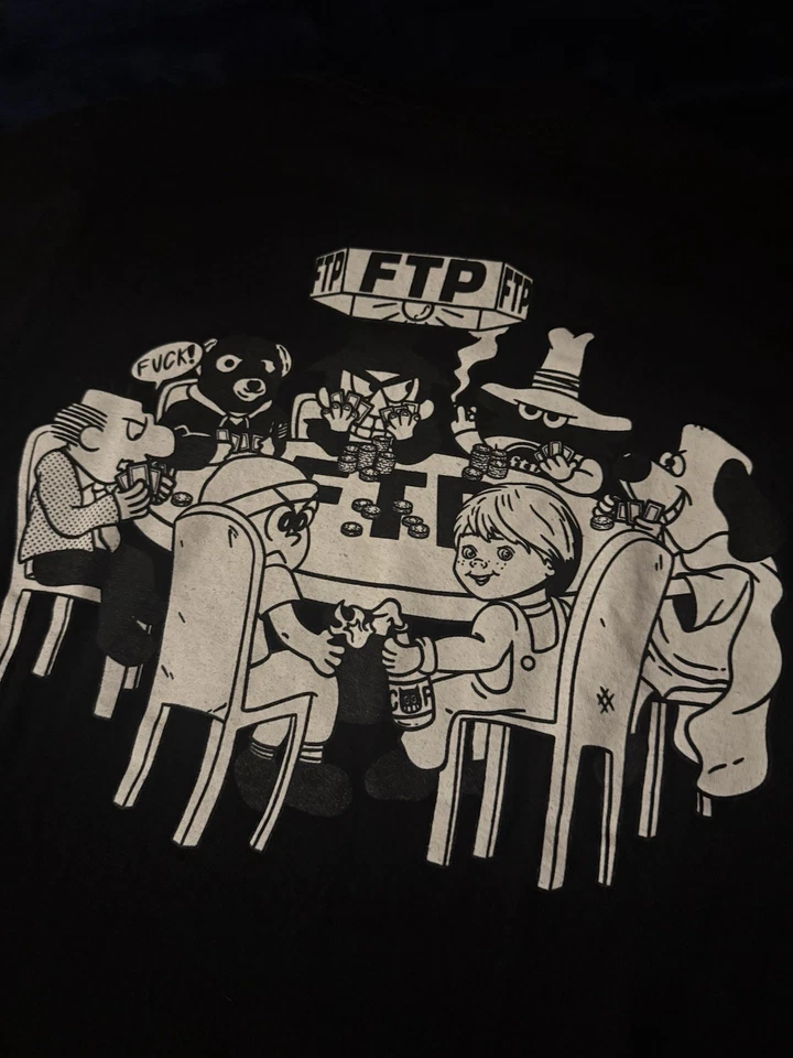 Ftp Poker Shirt Black Small - Image 3 of 4