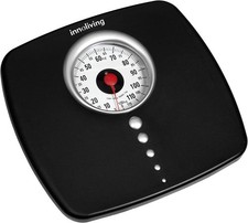 Bilancia Pesapersone Meccanica Nera Max 120 kg Innoliving