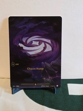Riftbound Chaos Rune R05a Unleashed Showcase Foil NM 🔥 — live eBay listing