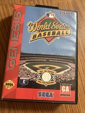 World Series Baseball - Original Sega Genesis Game