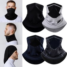 Winter Neck Warmer Gaiter for Men Women Windproof Fleece Face Mask Cover Scarf
