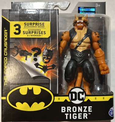 Spin Master DC Batman The Caped Crusader Bronze Tiger 1st Edition Action Figure
