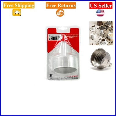 6878 Moka Express 9-Cup Aluminum Replacement Funnel for Espresso Machine