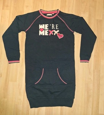 cooler langer Pullover/Kleid Gr.158/164 MEXX sportlich Winter Mädchen Sweatkleid