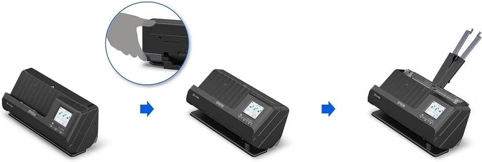 Epson Network Scanner ES-C380W, Compact A4 Business Scanner with Low Power Consu - Image 2 of 4