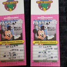 Walt Disney World Tickets for sale - eBay