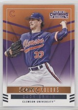 2015 Panini Contenders School Colors Zack Erwin #47 1md