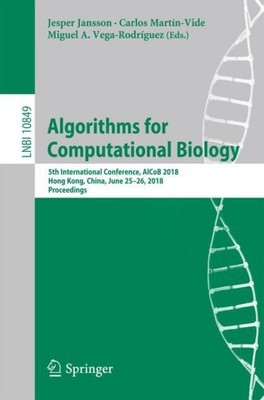 Algorithms for Computational Biology Jesper Jansson