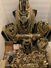 Huge-Estate-jewelry-Lot -Redesign-Great For Craft-Junk-gold tone-costume-9lbs