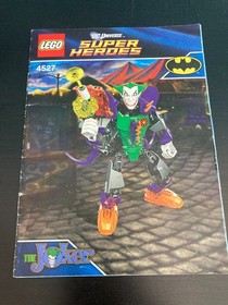 USED Lego 4527 The Joker DC Universe Super Heros WITH Instructions