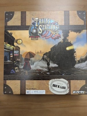Züge und Bahnhöfe Brettspiel Eric M.Lang Wizkids 2013