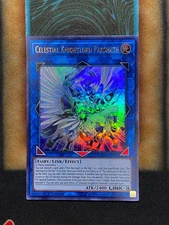 Yugioh Celestial Knightlord Parshath DUOV-EN002 Ultra Rare 1st Ed NM