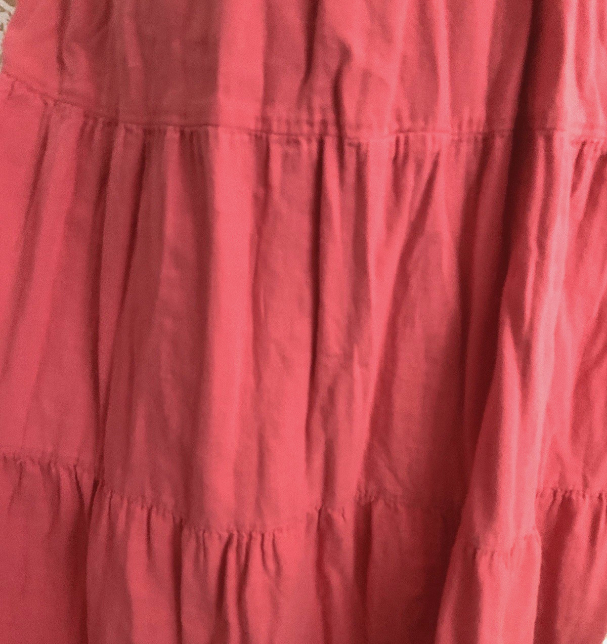 Universal Thread Orange Off The Shoulder Ruffle D… - image 7