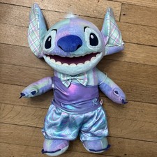 Build A Bear BABW Disney Stitch Tie Dye Plush Stuffed Toy With SOUND W/ Clothes