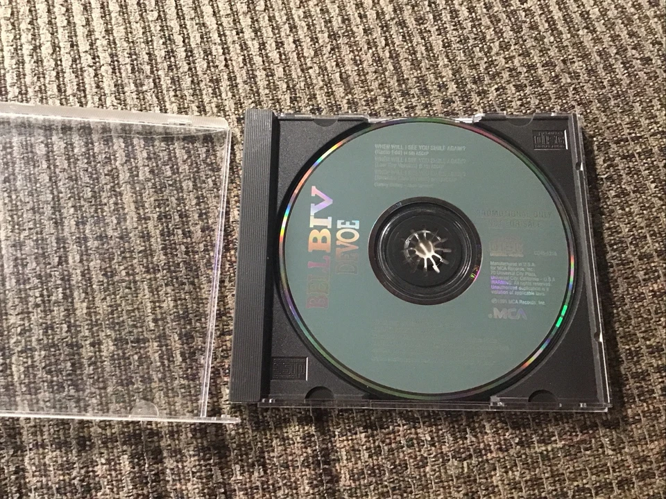 BELL BIV DEVOE WHEN WILL I SEE YOU SMILE AGAIN OOP 1991 CD PROMO SINGLE 3TRX MCA Foto 2 de 4