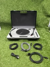 Reloop Spin Portable turntable w/ built in speaker and fader.   s6