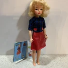 1963 Vintage  Platinum Ideal Tammy Doll With Booklet and Outfit